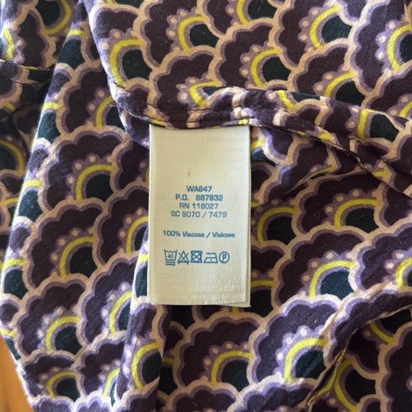 Boden Patterned Blouse - Picture 5 of 11